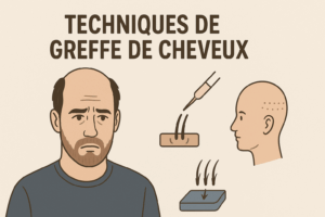 Technique de greffe de cheveux