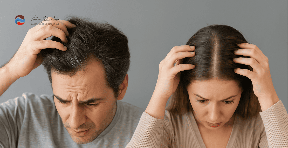 perte de cheveux causes